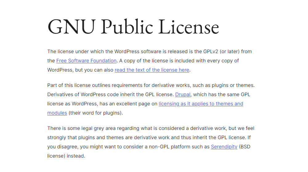 Gnu Public License