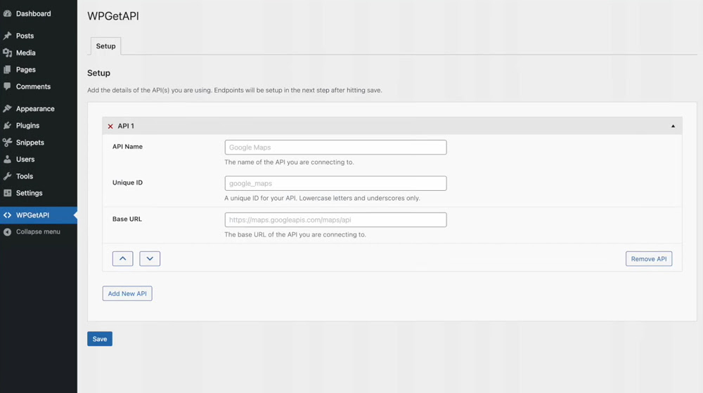Wordpress Plugin Api Access
