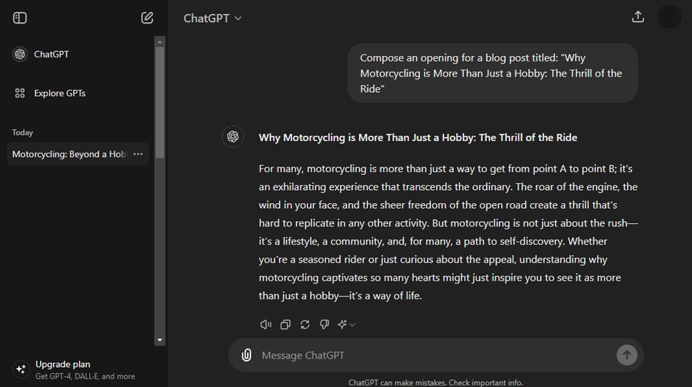 Ai Generated Content