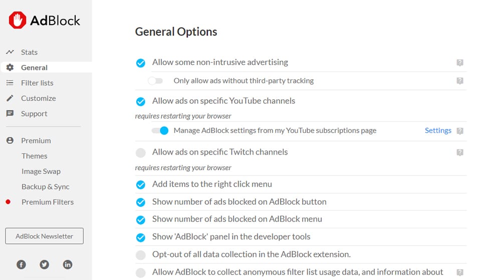 An Ad Blocking Tool
