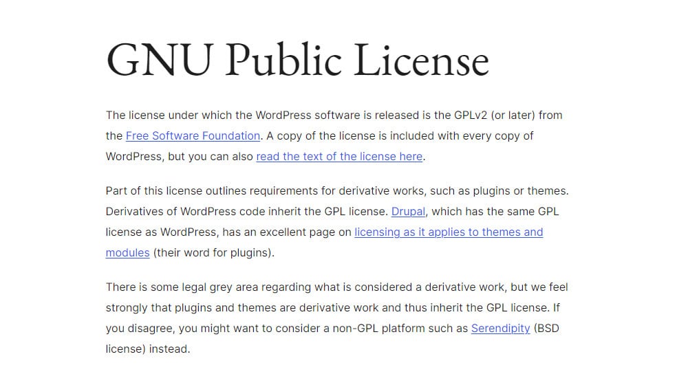 Gnu Public License