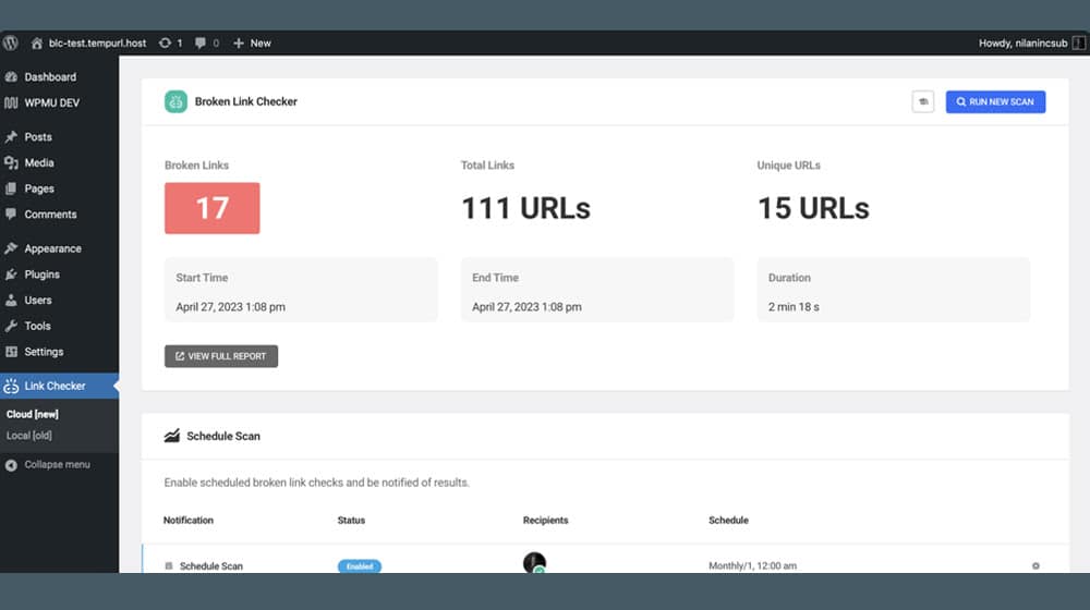 Broken Link Checker