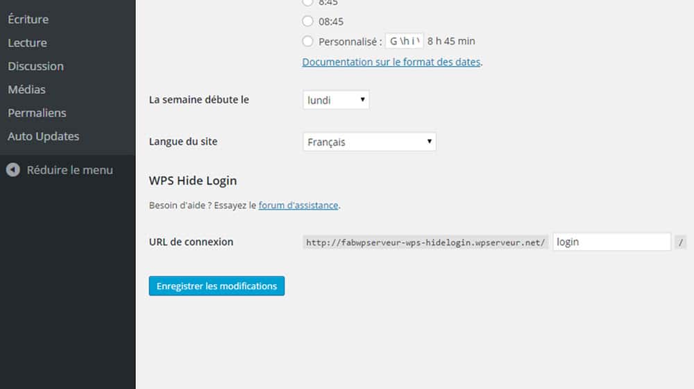 Wps Hide Login