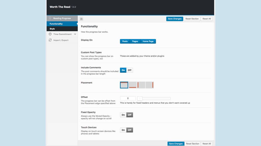 Worth The Read Wordpress Plugin