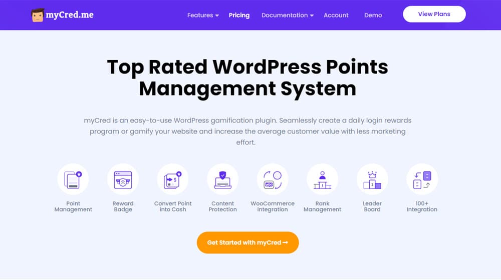 Mycred Wordpress Plugin