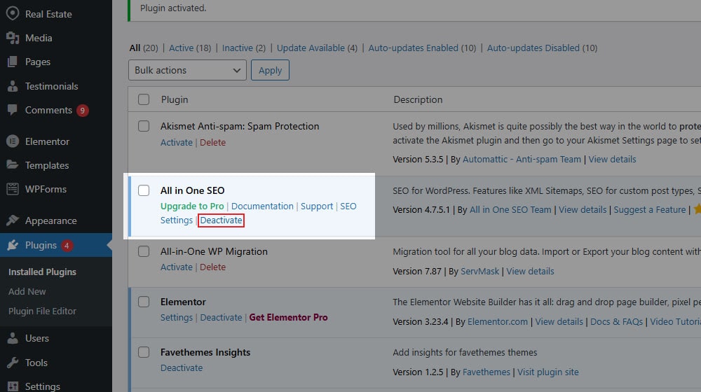 3 You Duplicated Plugin Functionality