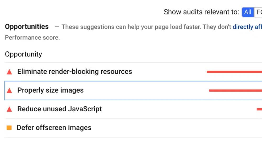 Pagespeed Insights