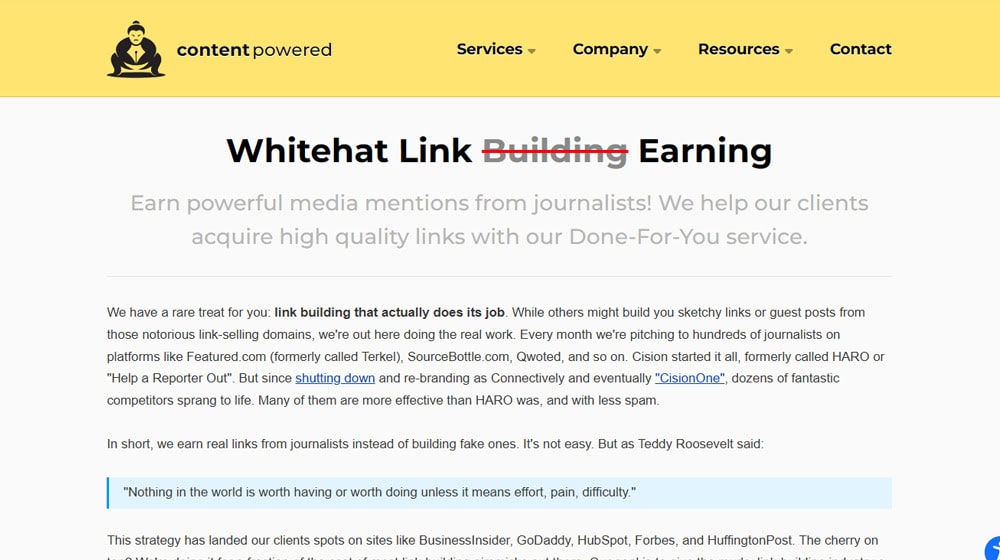 Use A Link Earning Service