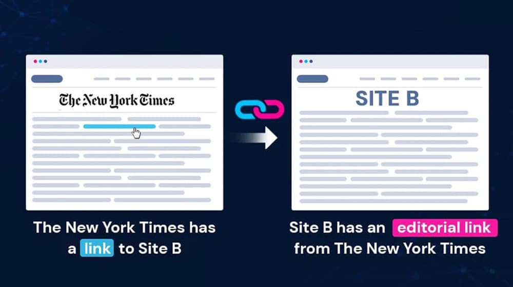 What Makes Editorial Links Special