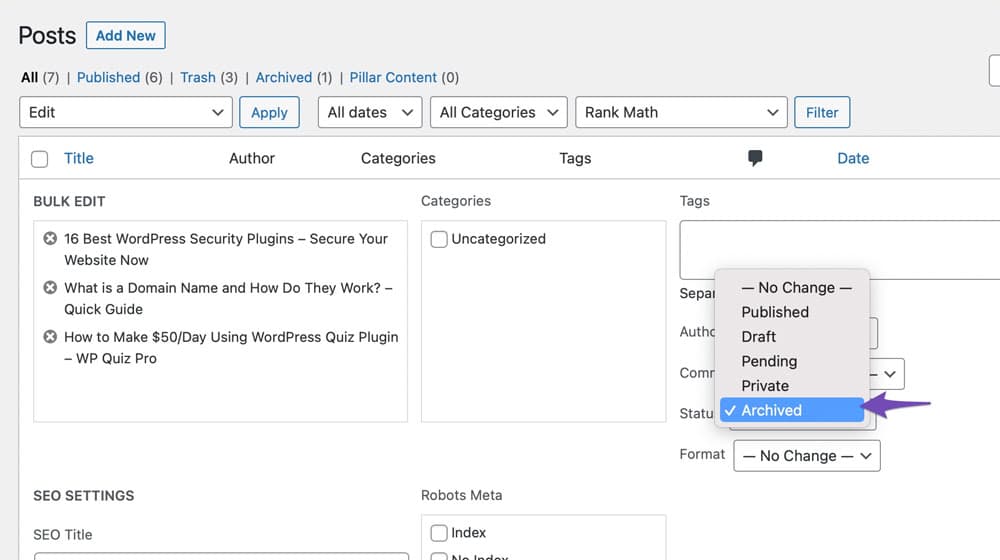Option 3 Archive The Content