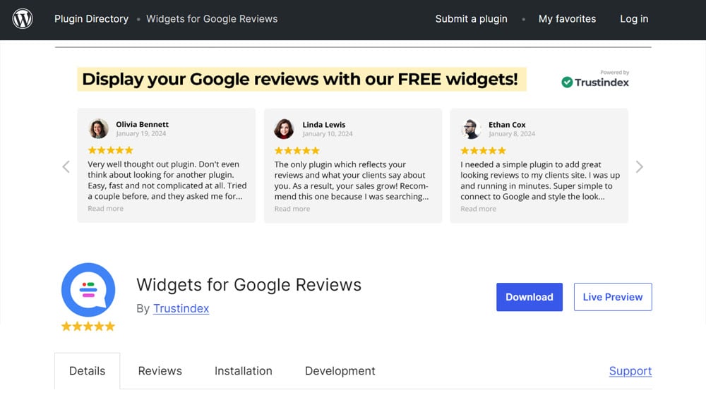 The Best Customizable Free Plugin Widgets For Google Reviews