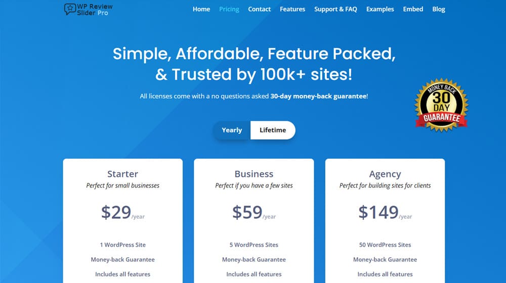 The Best Social Media Review Plugin Wp Review Slider Pro 1