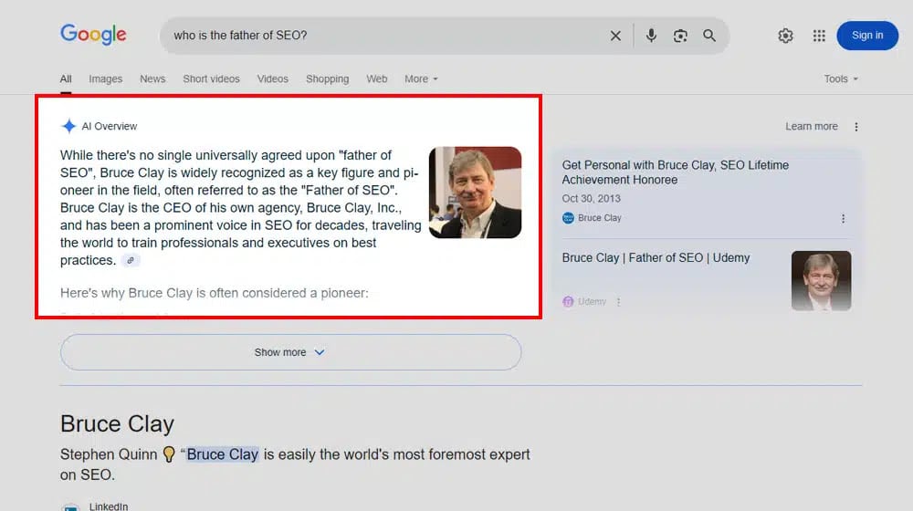 The Post Might Be Cited By Llm Summaries