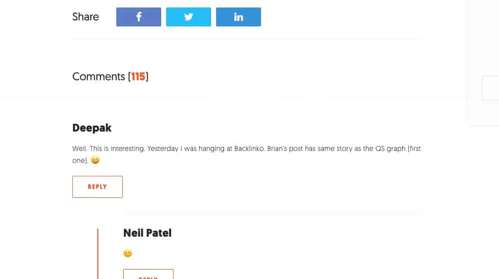 The Post Might Have Comments And Engagement
