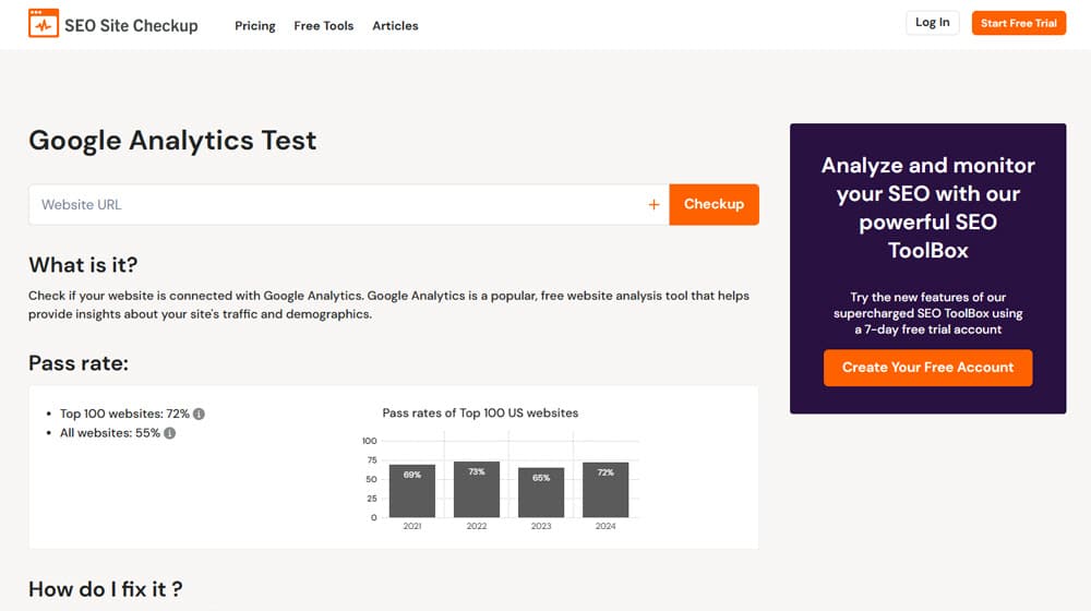 Verify That Google Analytics Is On Every Page