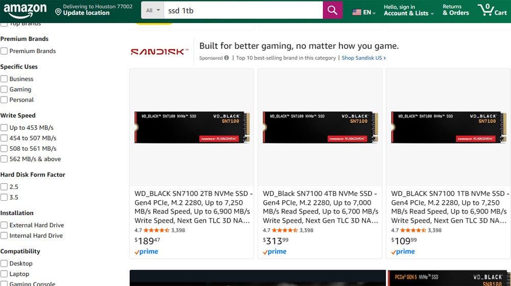 What About Storage Space