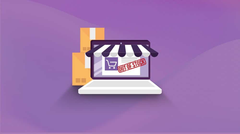 Out-Of-Stock Product Page With Noindex Tag